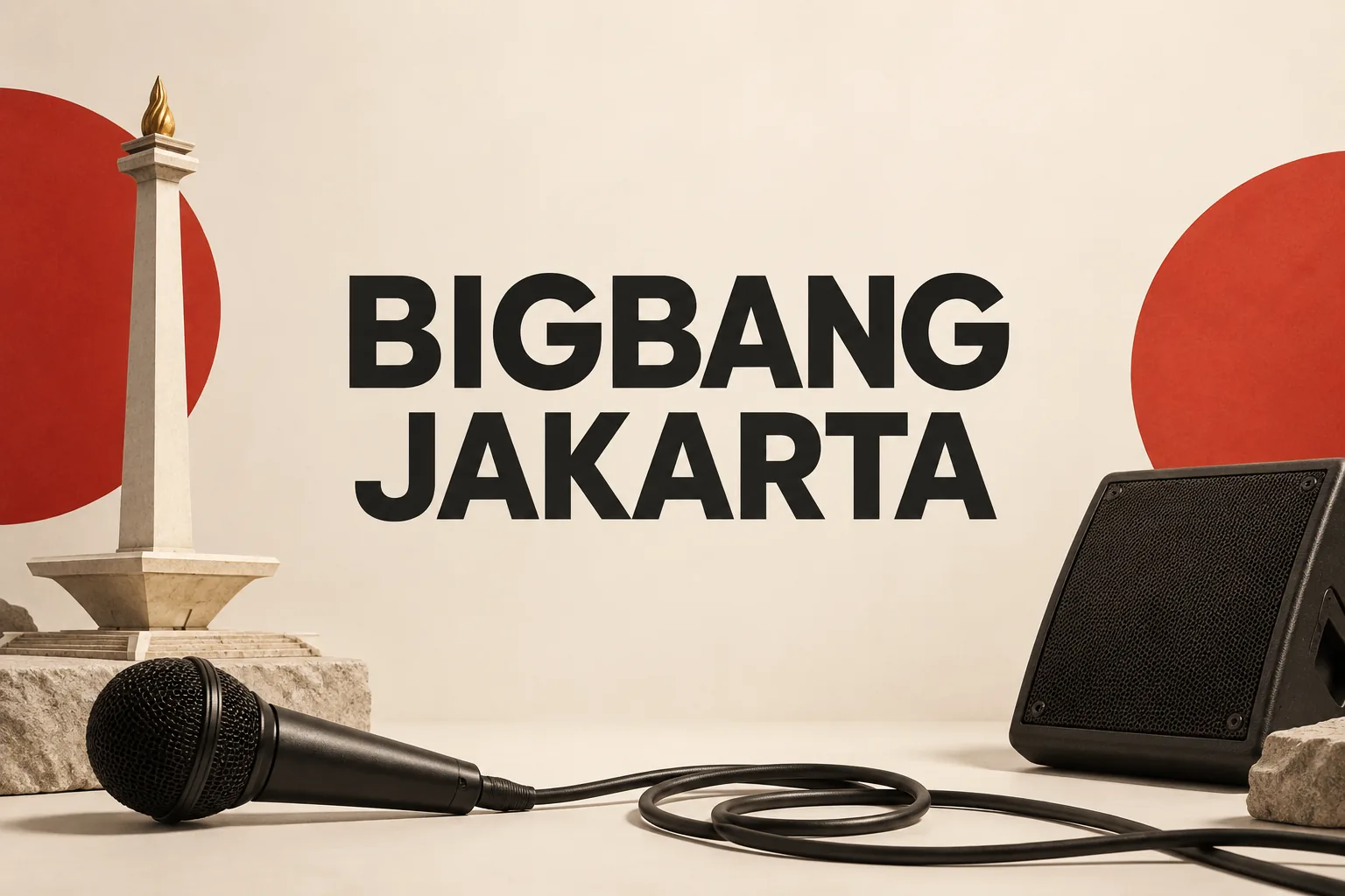 Big Bang Jakarta 2026: Tanggal, Lokasi, dan Beda Tiket Pameran-Konser의 BIGBANG JAKARTA 관련 대표 이미지