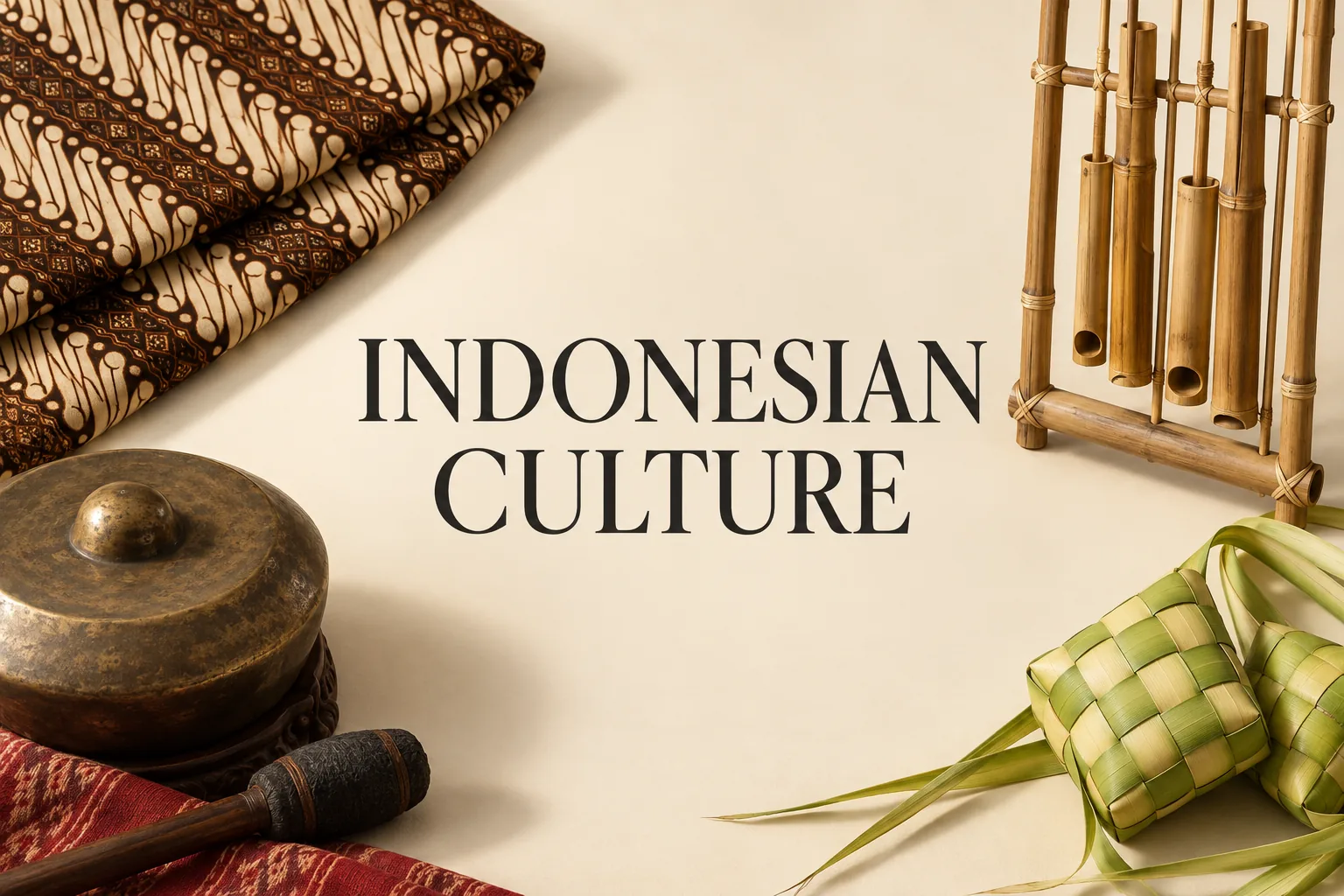 Cara Menemukan Halaman Budaya dan Atraksi di Situs Resmi Visit Indonesia의 INDONESIAN CULTURE 관련 대표 이미지