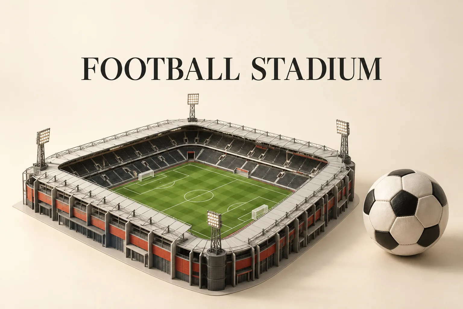 MU vs Fulham: Skor 1-1 dan Arti Gol Penyama di Menit ke-89의 FOOTBALL STADIUM 관련 대표 이미지