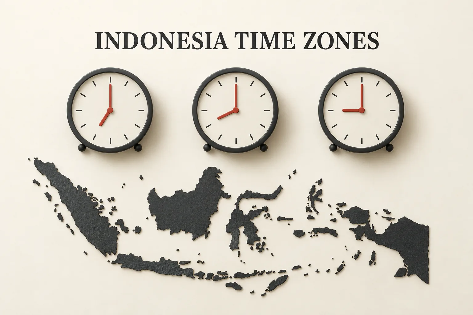Perbedaan WIB, WITA, dan WIT untuk Membaca Jadwal di Indonesia의 INDONESIA TIME ZONES 관련 대표 이미지